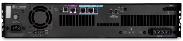 DCI2X1250 2CH POWER AMPLIFIER 1250W @ 2, 4, & 8 OHM & 70V -  WITH BLU LINK (2500W @ 4O & 8OHM BRIDGE)